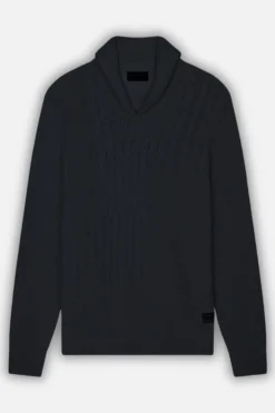 Teddy Smith Pull col châle FOREST DARK NAVY DARKNAVY Shop