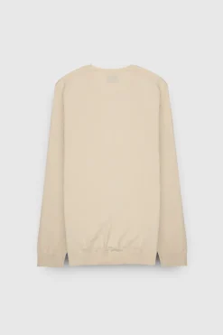 Teddy Smith Pull col rond P-MARC CREAM Outlet