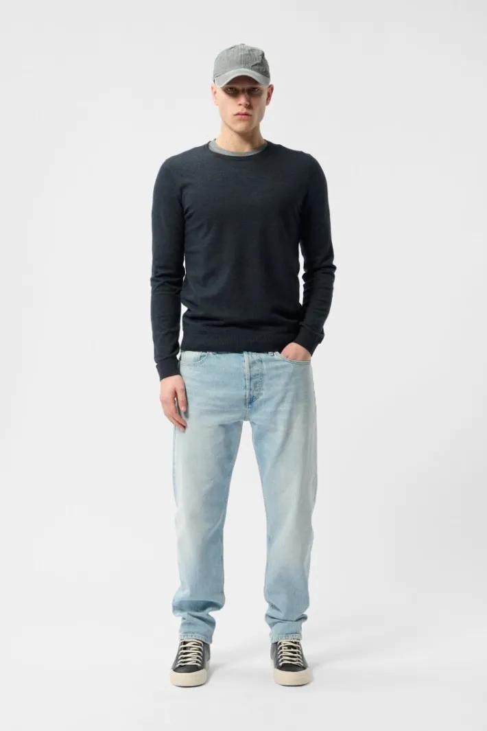 Teddy Smith Pull col rond P-MARC DARK NAVY CHINE DARKNAVYCHINE Flash Sale