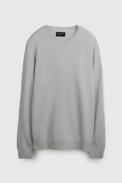 Teddy Smith Pull col rond P-MARC WHITE MELANGE WHITEMELANGE Outlet