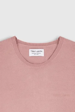 Teddy Smith Pull col rond P-MARC WOOD ROSE WOODROSE Discount