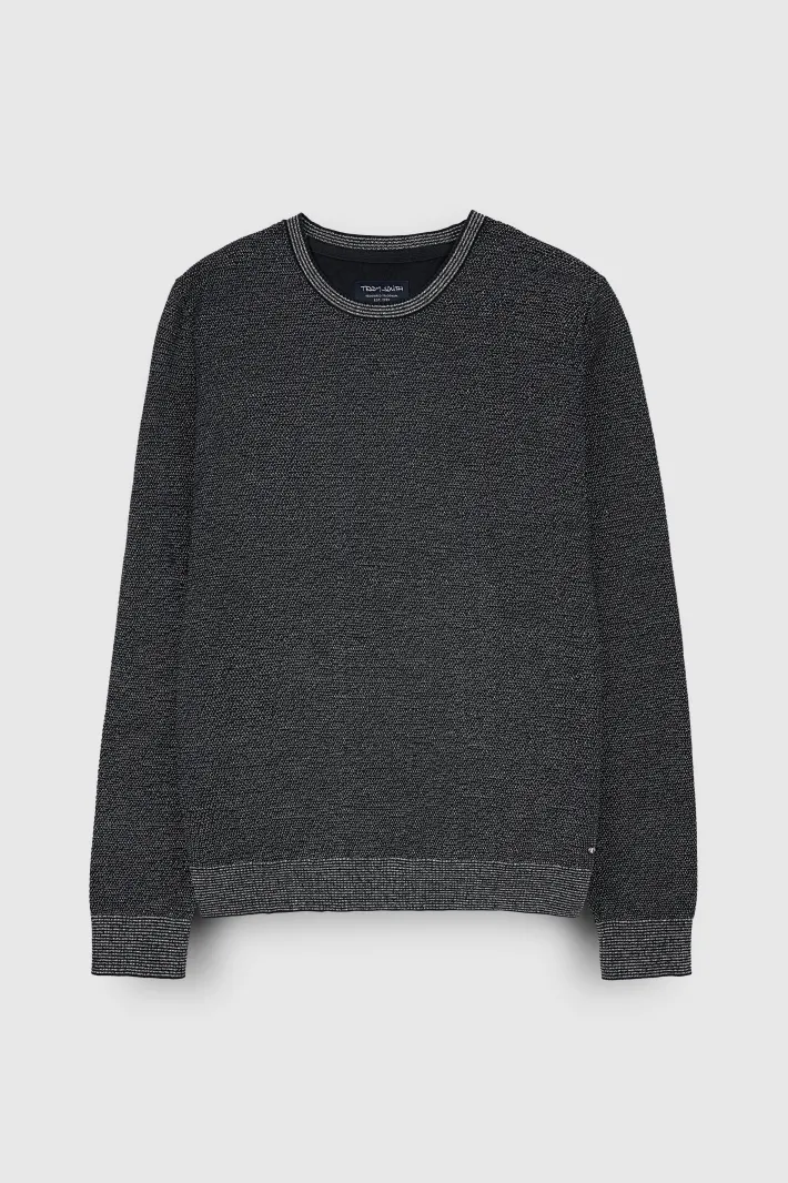Teddy Smith Pull col rond P-MILAN 2 DARK NAVY DARKNAVY Store