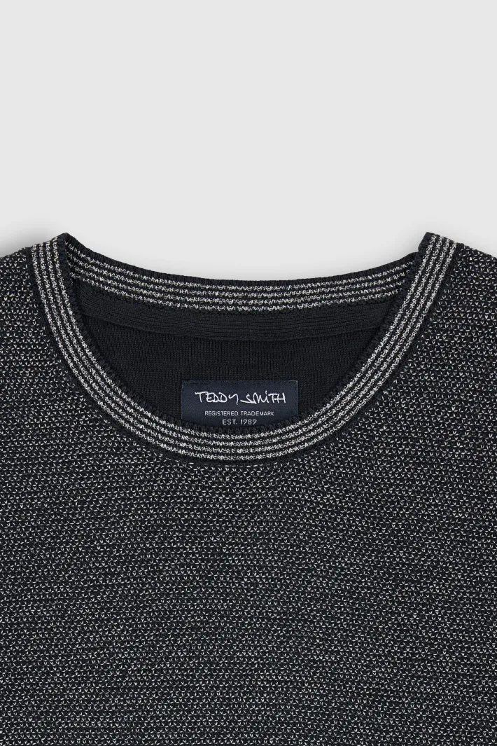 Teddy Smith Pull col rond P-MILAN 2 DARK NAVY DARKNAVY Store