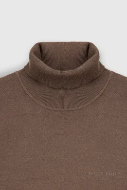 Teddy Smith Pull col roulé P-MARICK CHATAIN Sale