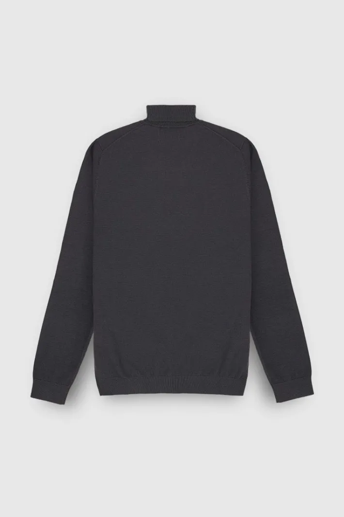 Teddy Smith Pull col roulé P-MARICK DARK NAVY CHINE DARKNAVYCHINE Hot