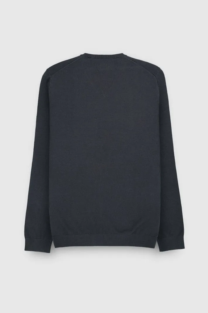 Teddy Smith Pull col V P-MARCO DARK NAVY CHINE DARKNAVYCHINE Cheap