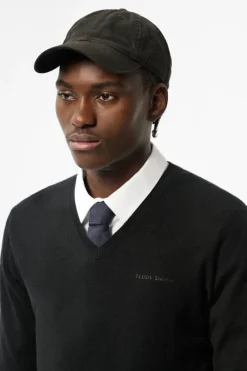 Teddy Smith Pull col V P-MARCO NOIR Online