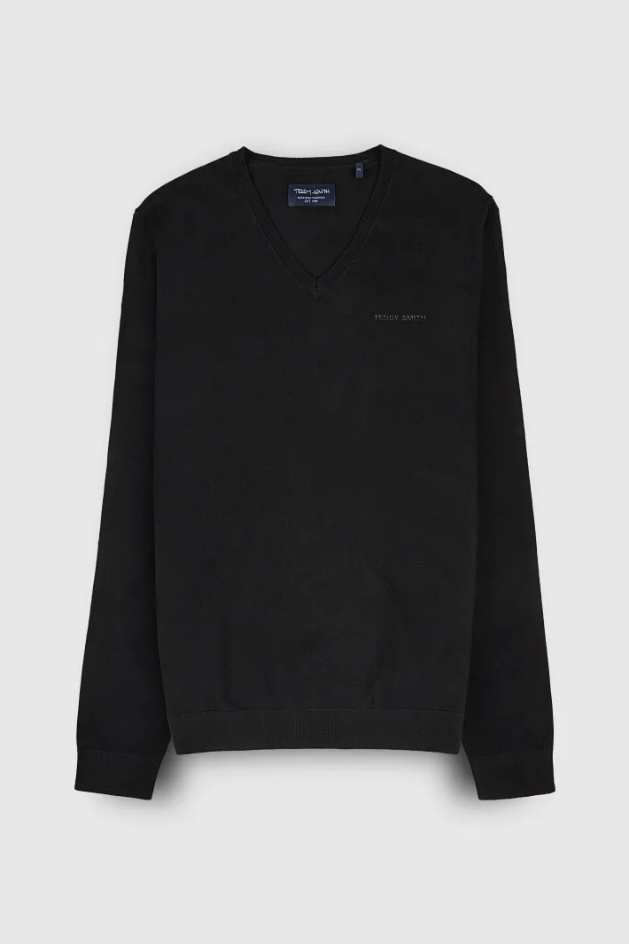 Teddy Smith Pull col V P-MARCO NOIR Online