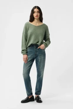 Teddy Smith Pull col V P-MOLLY BALTIC GREEN BALTICGREEN Cheap
