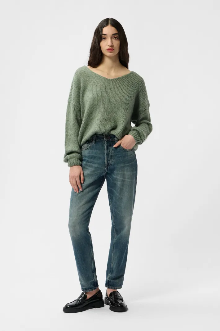 Teddy Smith Pull col V P-MOLLY BALTIC GREEN BALTICGREEN Cheap