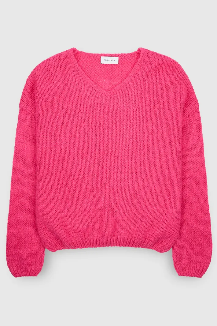 Teddy Smith Pull col V P-MOLLY JR FRESH PINK FRESHPINK Clearance