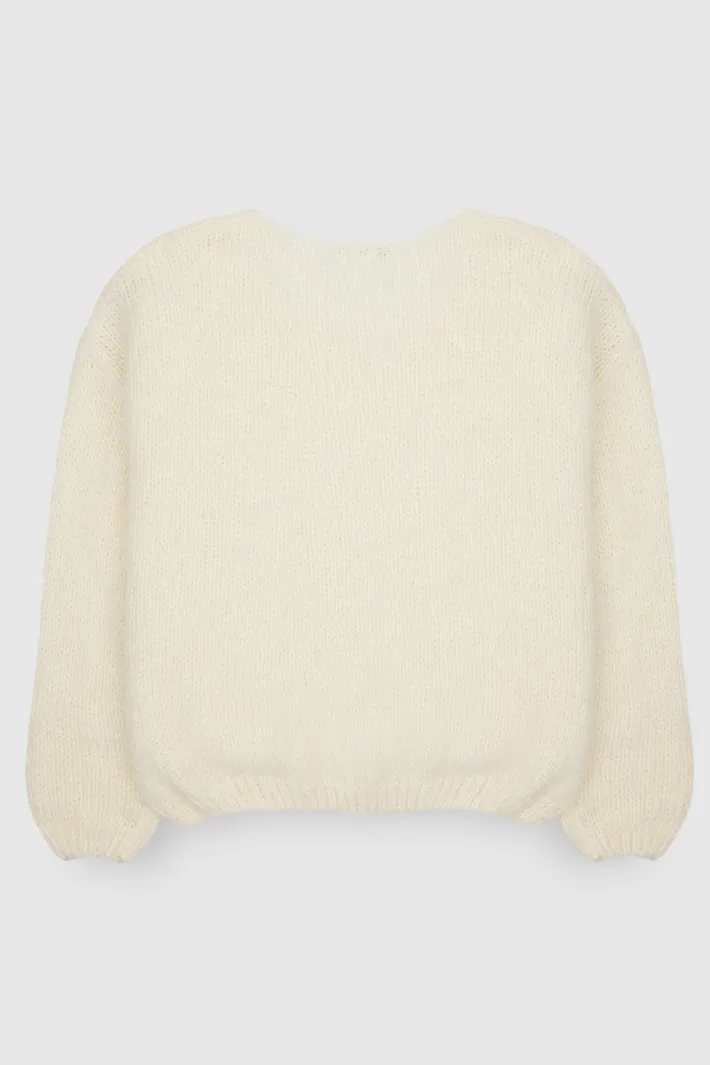 Teddy Smith Pull col V P-MOLLY JR MIDDLE WHITE MIDDLEWHITE Shop