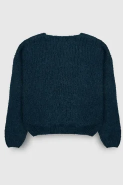 Teddy Smith Pull col V P-MOLLY JR TOTAL NAVY TOTALNAVY Outlet