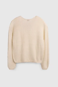 Teddy Smith Pull col V P-MOLLY MIDDLE WHITE MIDDLEWHITE Online