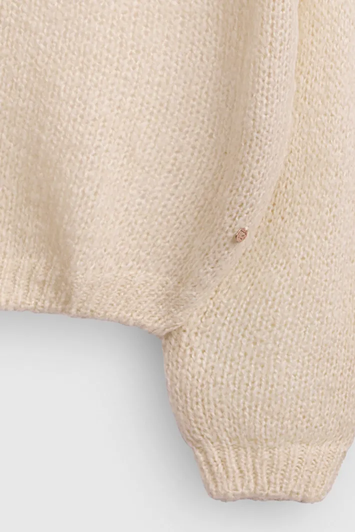 Teddy Smith Pull col V P-MOLLY MIDDLE WHITE MIDDLEWHITE Online