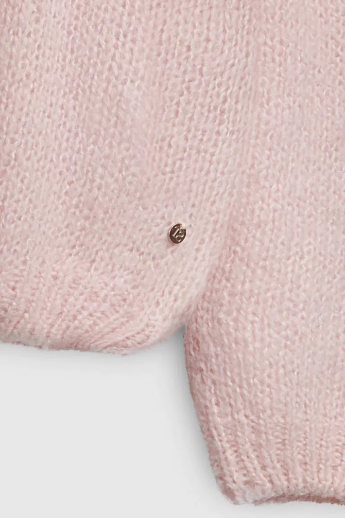 Teddy Smith Pull col V P-MOLLY PINK BLOOM PINKBLOOM Discount