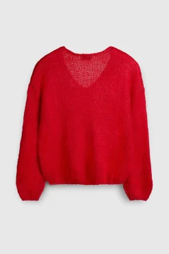 Teddy Smith Pull col V P-MOLLY PUR RED PURRED Online