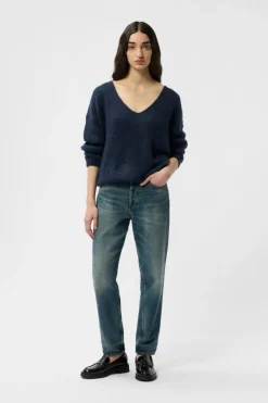 Teddy Smith Pull col V P-MOLLY TOTAL NAVY TOTALNAVY Best