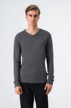 Teddy Smith Pull col V PULSER 2 ANTHRACITE CHINE ANTHRACITECHINE Store