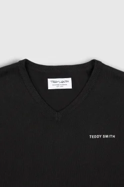 Teddy Smith Pull col V PULSER 3 NOIR Clearance