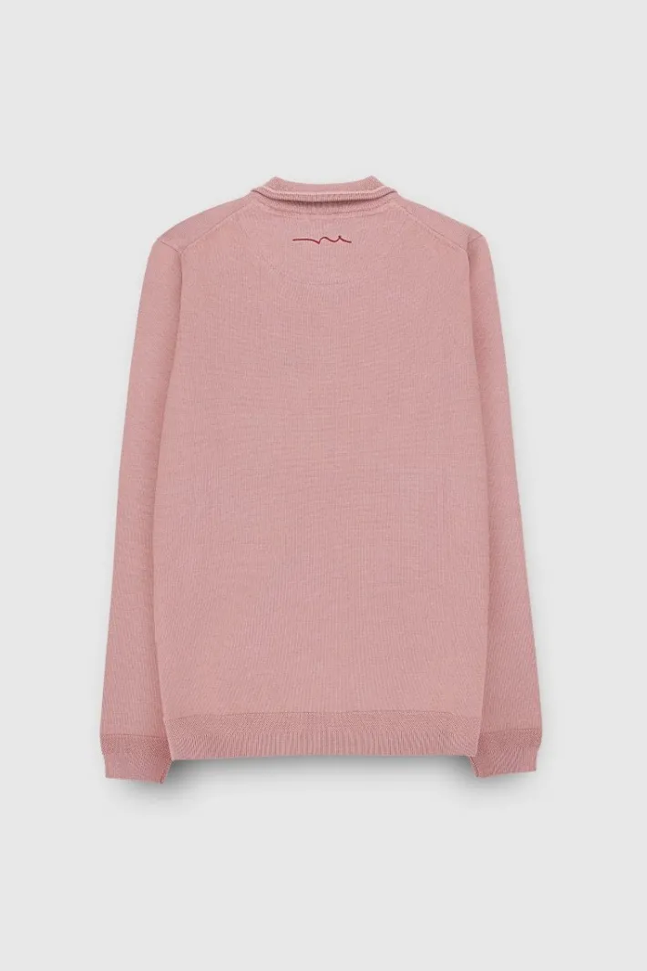 Teddy Smith Pull col zippé MARTY 2 WOOD ROSE WOODROSE Online