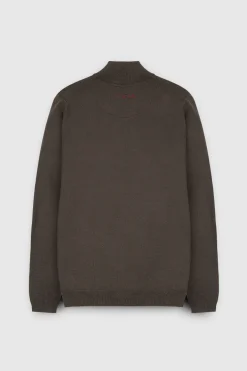 Teddy Smith Pull col zippé P-MARTY 2 RAVEN KAKI RAVENKAKI Cheap