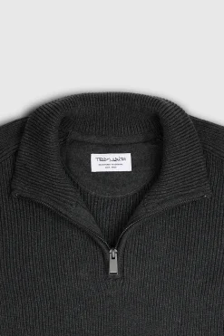 Teddy Smith Pull P-HARCOUR MELANGE BLACK MELANGEBLACK Sale