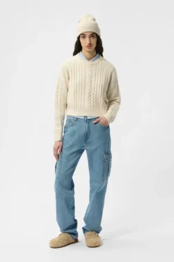 Teddy Smith Pull P-LOUISON MIDDLE WHITE CHINE Store