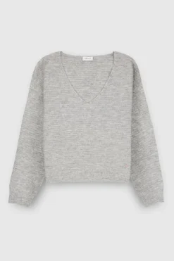 Teddy Smith Pull P-RACHEL GRIS CHINE GRISCHINE Discount