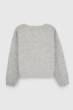Teddy Smith Pull P-RACHEL GRIS CHINE GRISCHINE Discount