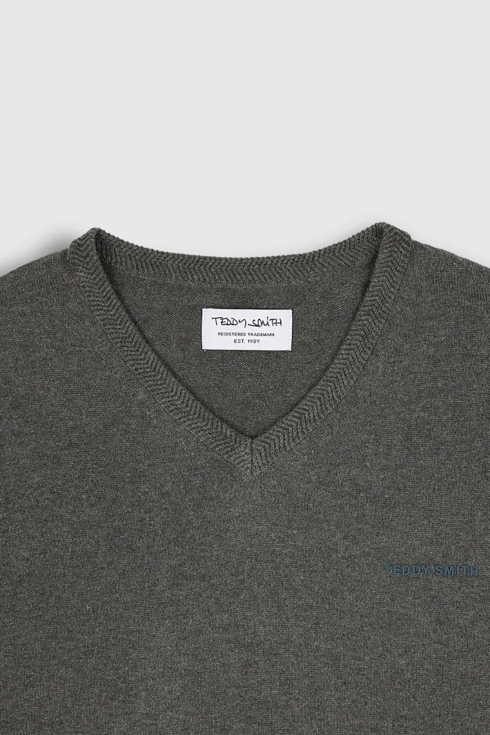 Teddy Smith Pull PULSER 3 ANTHRACITE CHINE ANTHRACITECHINE New