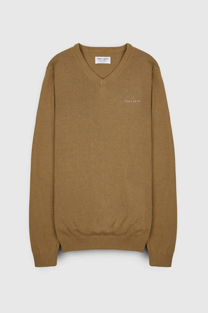 Teddy Smith Pull PULSER 3 MOKA BEIGE MOKABEIGE Fashion