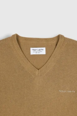 Teddy Smith Pull PULSER 3 MOKA BEIGE MOKABEIGE Fashion