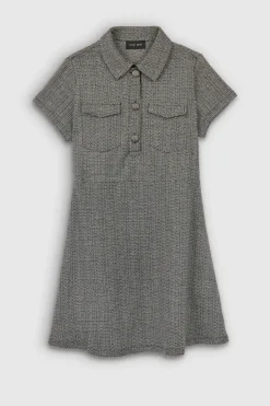 Teddy Smith Robe courte à col ROSY JR NOIR Flash Sale