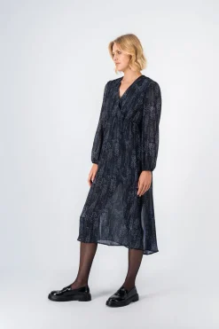 Teddy Smith Robe fluide longue MARISE NOIR Cheap
