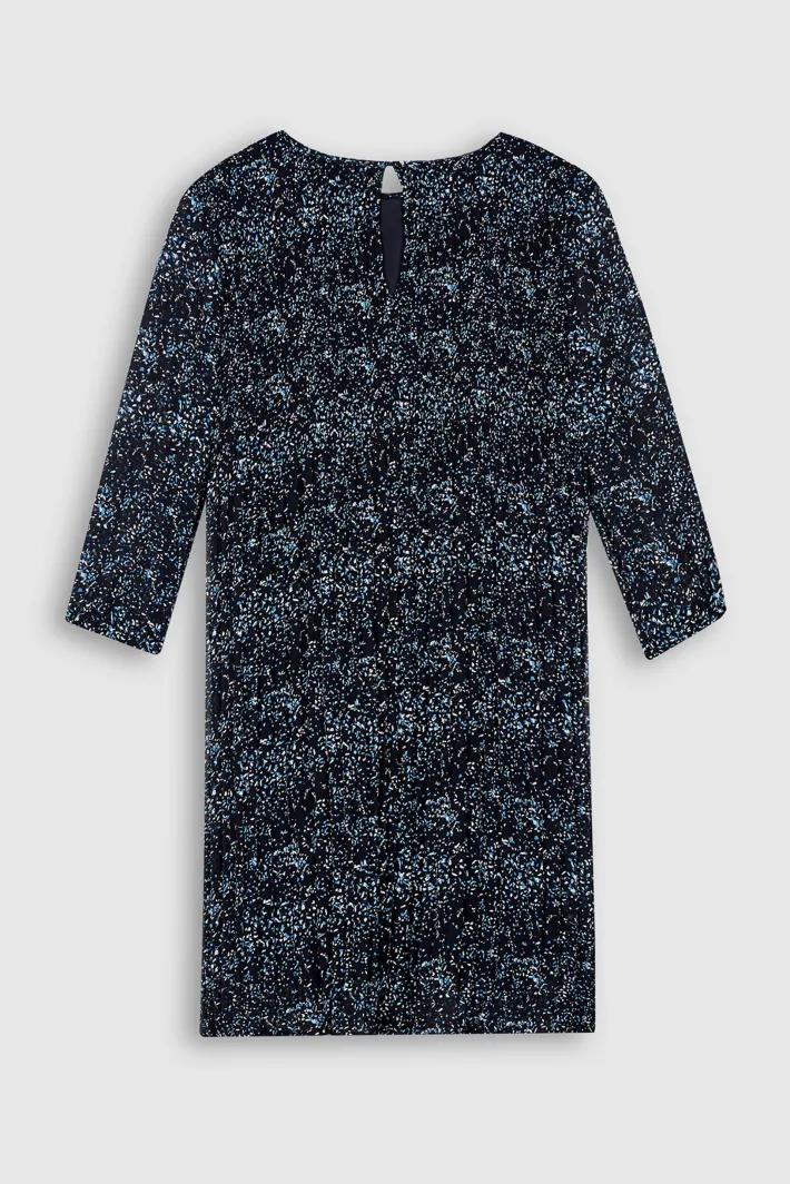 Teddy Smith Robe fluide plissée imprimée fille R-AMELIE JR DARK NAVY/MOTIF 1 DARKNAVY/MOTIF1 Store