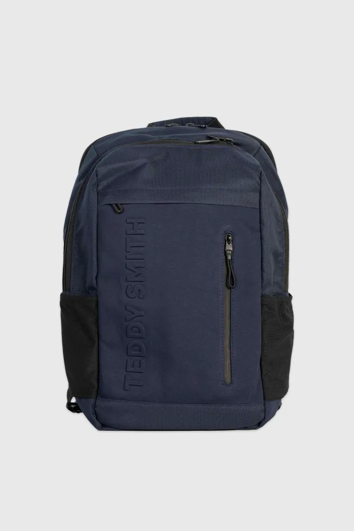 Teddy Smith Sac à dos en tissu recyclé SAME TOTAL NAVY TOTALNAVY Hot