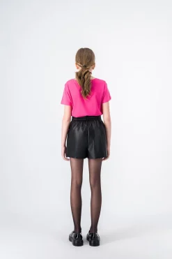Teddy Smith Short simili cuir MILO JR NOIR Flash Sale