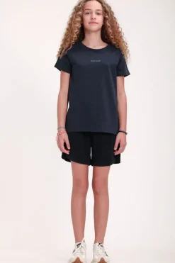 Teddy Smith Short taille élastiquée S-SUZIE JR LINEN TOTAL NAVY TOTALNAVY Fashion