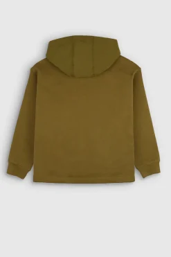 Teddy Smith Sweat à capuche coupe large S-SULLY HOODY JR TROPICAL OLIVE Cheap