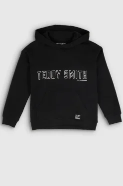 Teddy Smith Sweat à capuche coupe large S-REC HOODY JR CHARBON Sale
