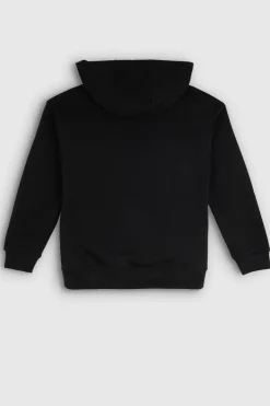 Teddy Smith Sweat à capuche coupe large S-REC HOODY JR CHARBON Sale