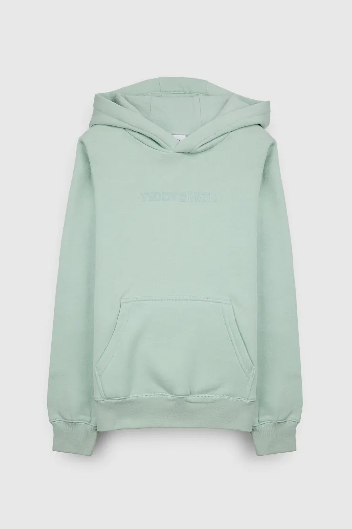 Teddy Smith Sweat à capuche NEW SOLY JR STONE MINT STONEMINT Discount
