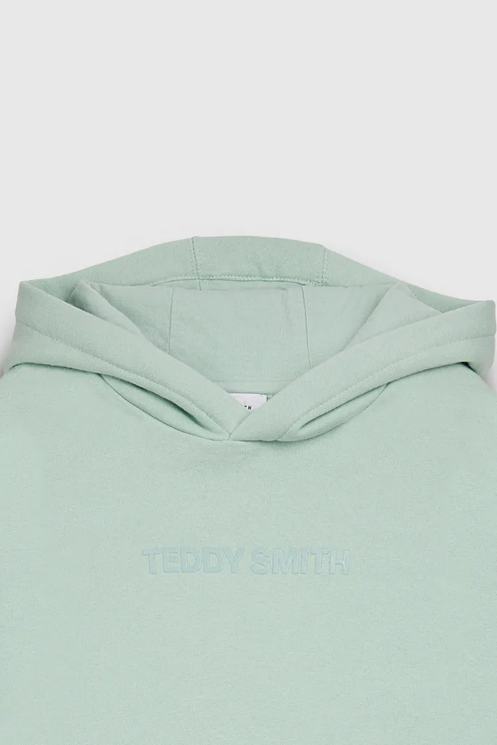 Teddy Smith Sweat à capuche NEW SOLY JR STONE MINT STONEMINT Discount