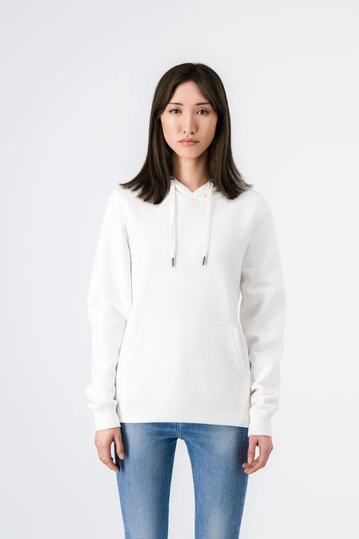 Teddy Smith Sweat à capuche NEW SOLY MIDDLE WHITE/PRINT 1 Cheap