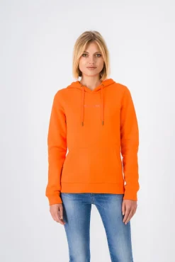 Teddy Smith Sweat à capuche NEW SOLY TANGERINE Hot