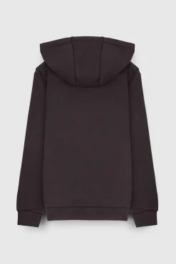 Teddy Smith Sweat à capuche S-EVRY HOODY JR CHARBON New