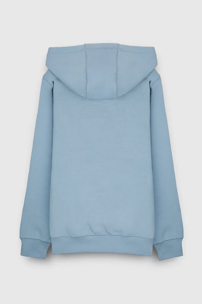 Teddy Smith Sweat à capuche S-EVRY HOODY JR AZUR Sale