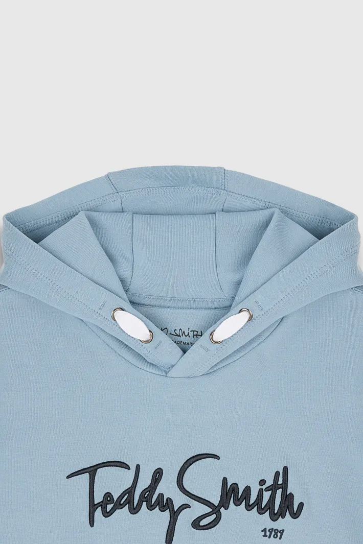 Teddy Smith Sweat à capuche S-EVRY HOODY JR AZUR Sale