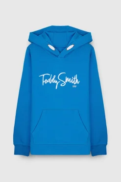 Teddy Smith Sweat à capuche S-EVRY HOODY JR IMPERIAL BLUE IMPERIALBLUE Flash Sale